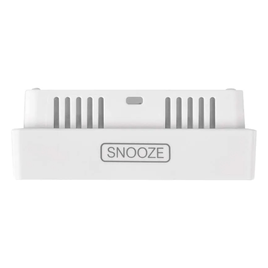 Цифров термометър с влагомер 2xAAA бял