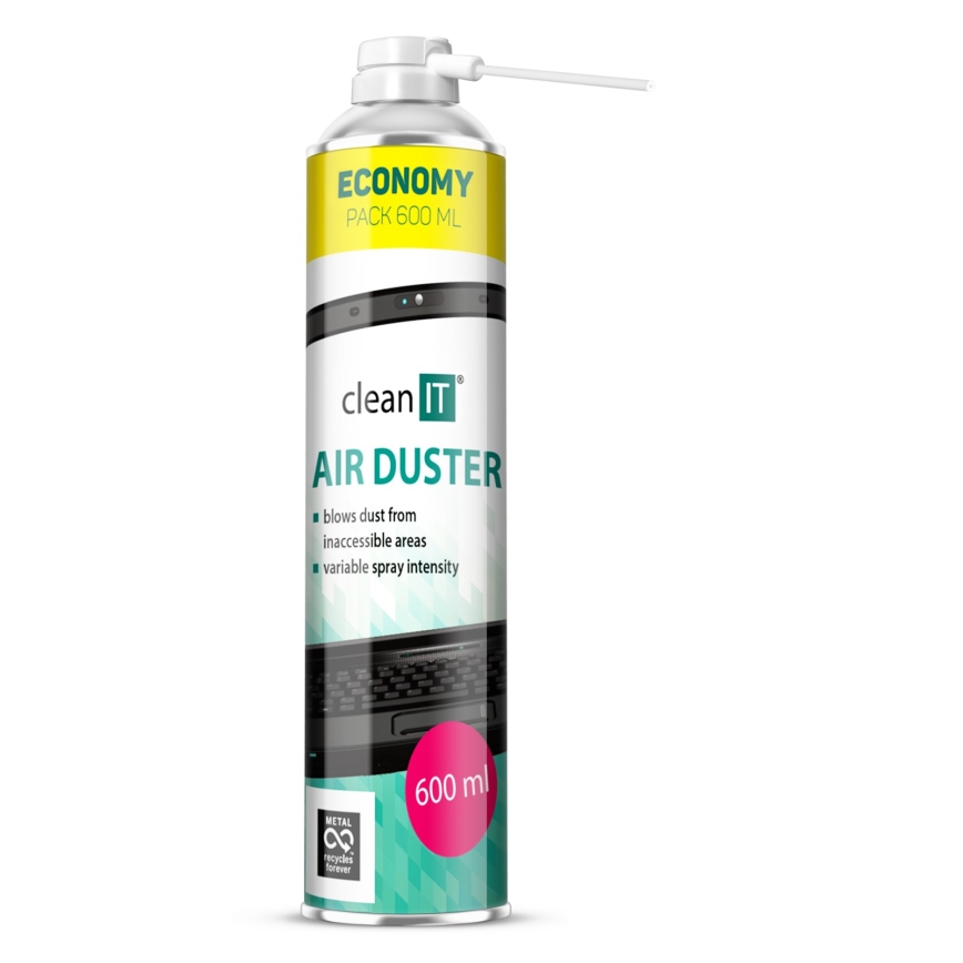 CLEAN IT CL-104 - Сгъстен въздух за почистване на електронни устройства 600 мм