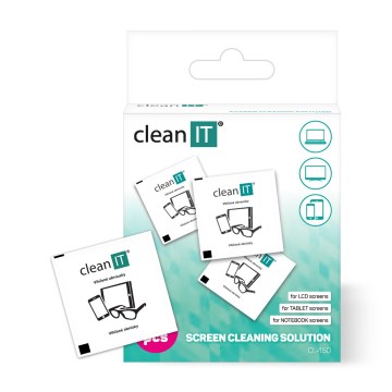 CLEAN IT CL-150 - Еднократни почистващи мокри кърпички 52 бр.