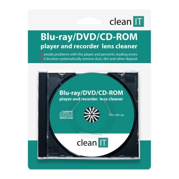 CLEAN IT CL-320 - Почистващо CD за Blu-ray/DVD/CD-ROM устройства