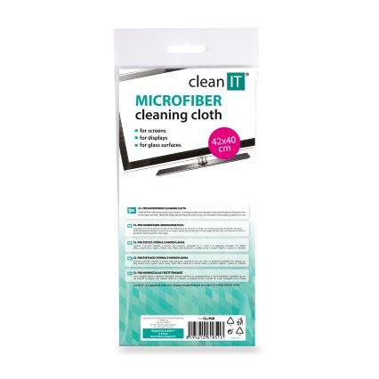 CLEAN IT CL-700 - Микрофибърна кърпа за почистване 40x42 см син