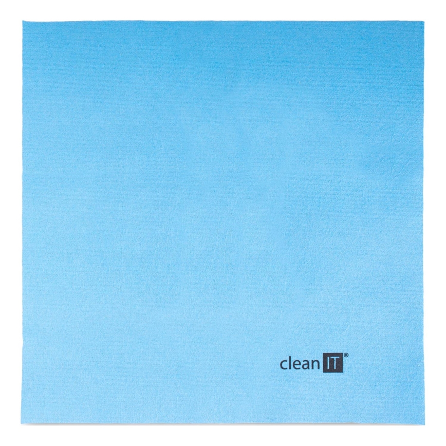 CLEAN IT CL-710 - Микрофибърна кърпа за почистване 19x19 см син