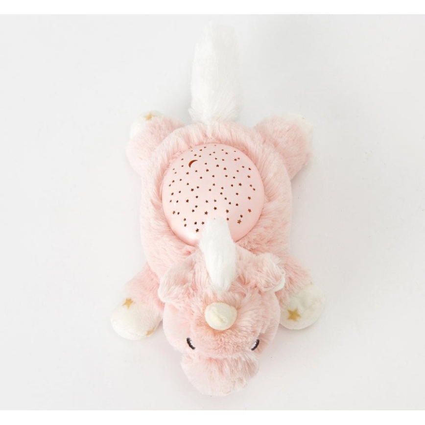 Cloud B - Приятел за гушкане с прожектор 2xAAA еднорог