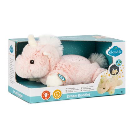 Cloud B - Приятел за гушкане с прожектор 2xAAA еднорог