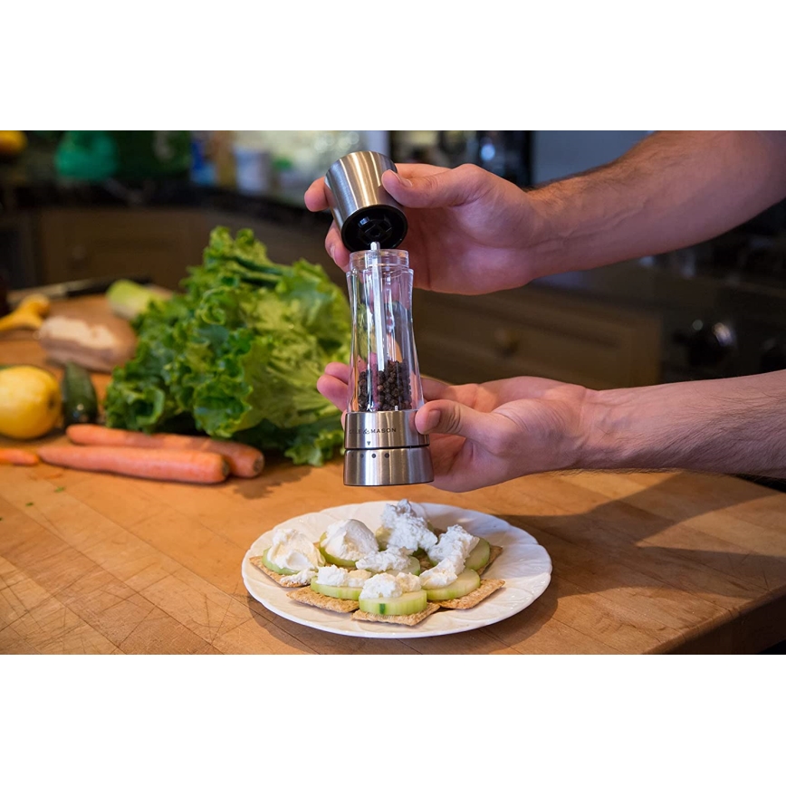 Cole&Mason - Мелничка за пипер DERWENT 19 см лъскав хром