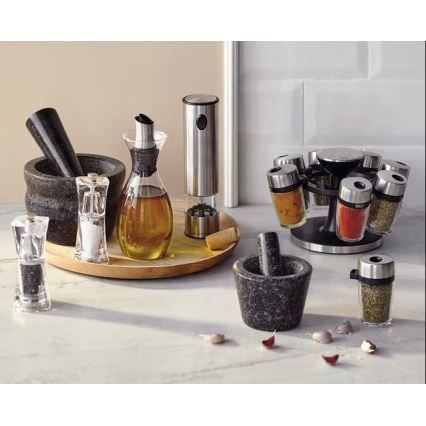 Cole&Mason - Мелничка за сол CRYSTAL 12,5 см