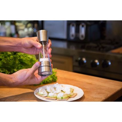 Cole&Mason - Мелничка за сол DERWENT 19 см лъскав хром