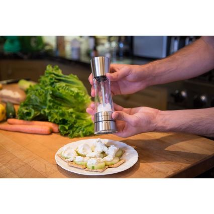 Cole&Mason - Мелничка за сол DERWENT 19 см лъскав хром