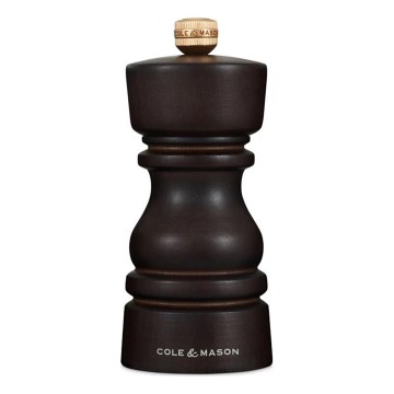 Cole&Mason - Мелничка за сол LONDON 13 см бук/кафяв