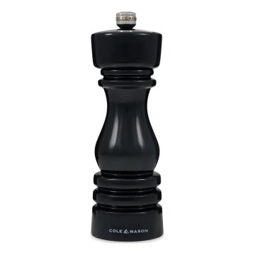 Cole&Mason - Мелничка за сол LONDON 18 см бук/черен