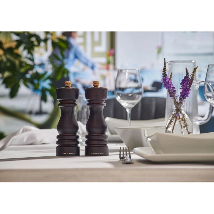 Cole&Mason - Мелничка за сол LONDON 30 см бук/кафяв