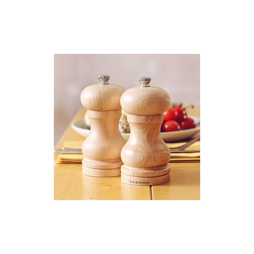 Cole&Mason - Мелничка за сол CAPSTAN BEECH бук 12 cm