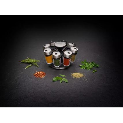 Cole&Mason - Въртяща стойка с подправки MASTER 9 части