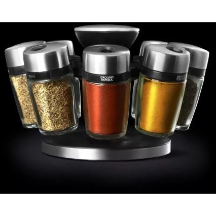 Cole&Mason - Въртяща стойка с подправки MASTER 9 части