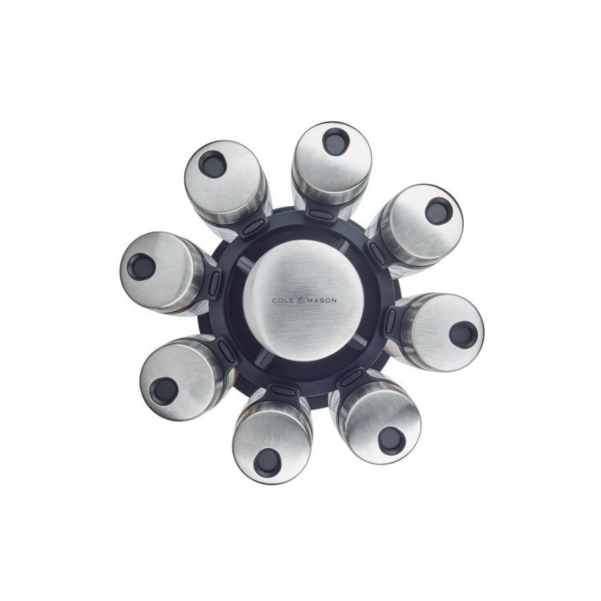 Cole&Mason - Въртяща стойка с подправки MASTER 9 части