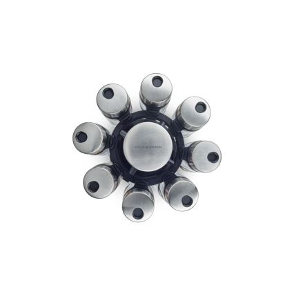 Cole&Mason - Въртяща се стойка с подправки MASTER 17 части