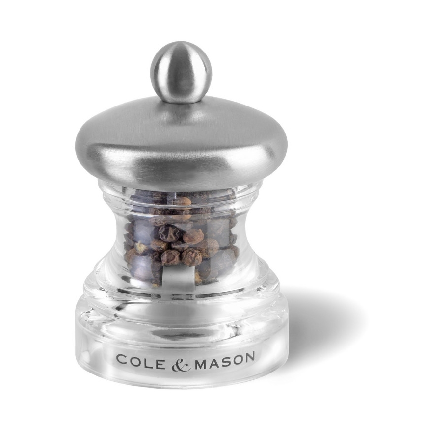 Cole&Mason - К-кт мелнички за сол и пипер BUTTON 2 бр. 6,5 см