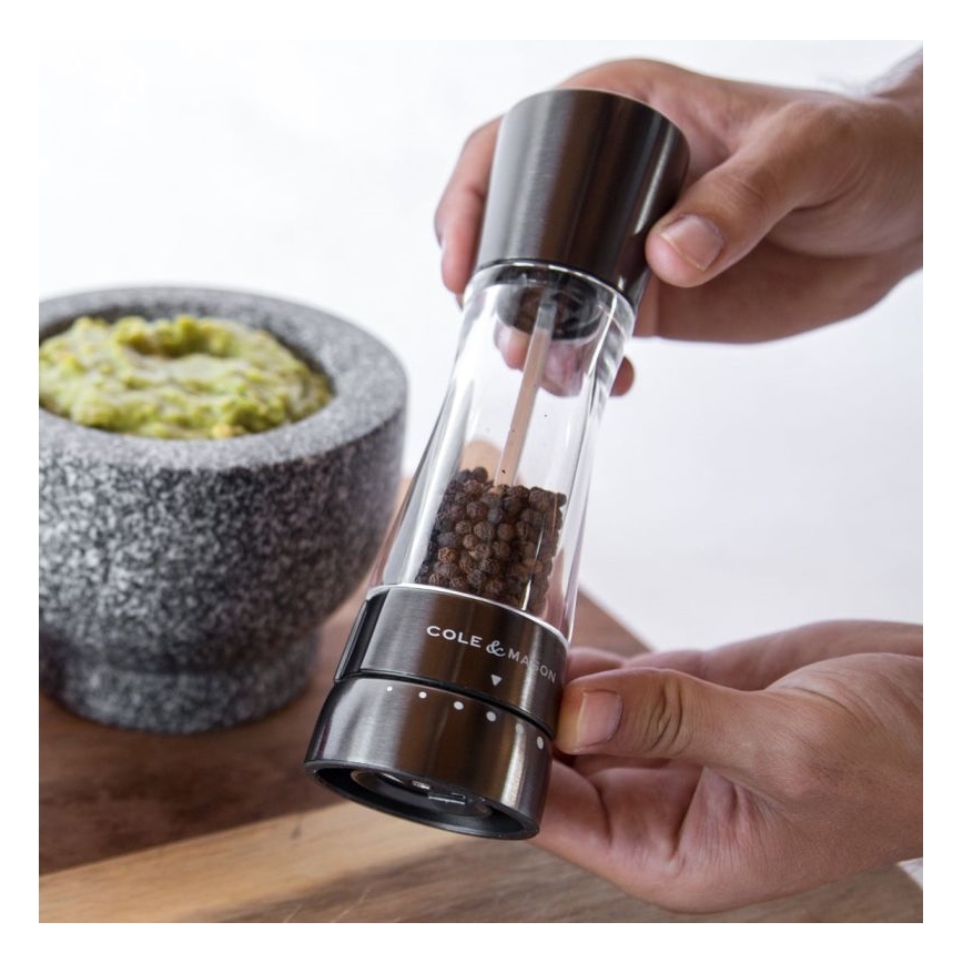 Cole&Mason - К-кт мелнички за сол и пипер DERWENT 2 бр. 19 см антрацит