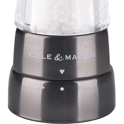 Cole&Mason - К-кт мелнички за сол и пипер DERWENT 2 бр. 19 см антрацит