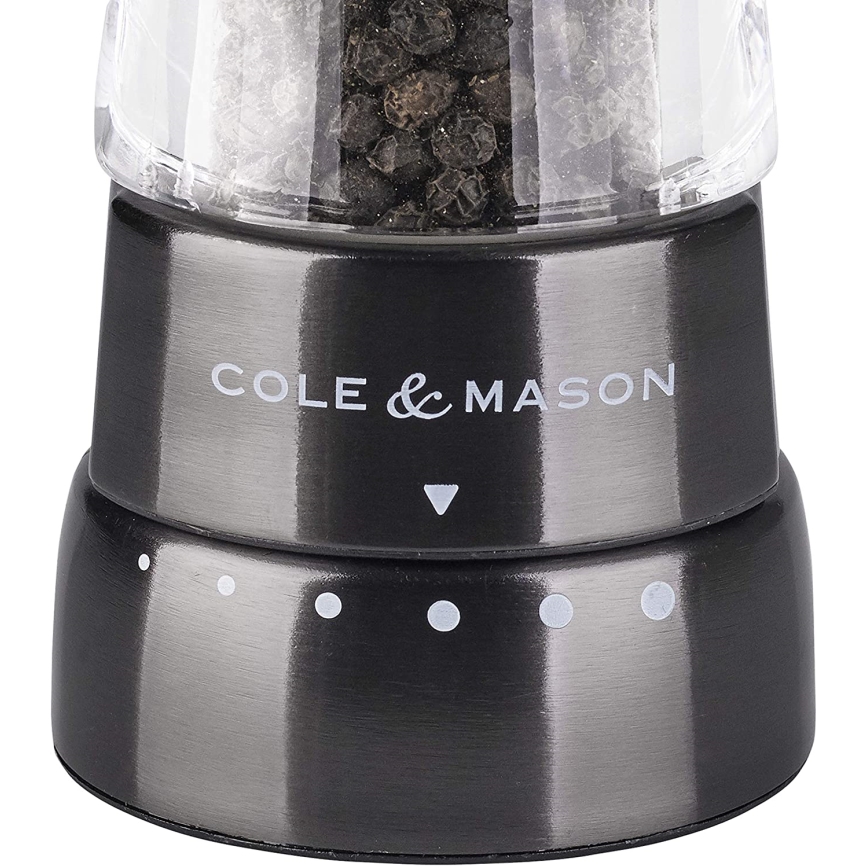 Cole&Mason - К-кт мелнички за сол и пипер DERWENT 2 бр. 19 см антрацит