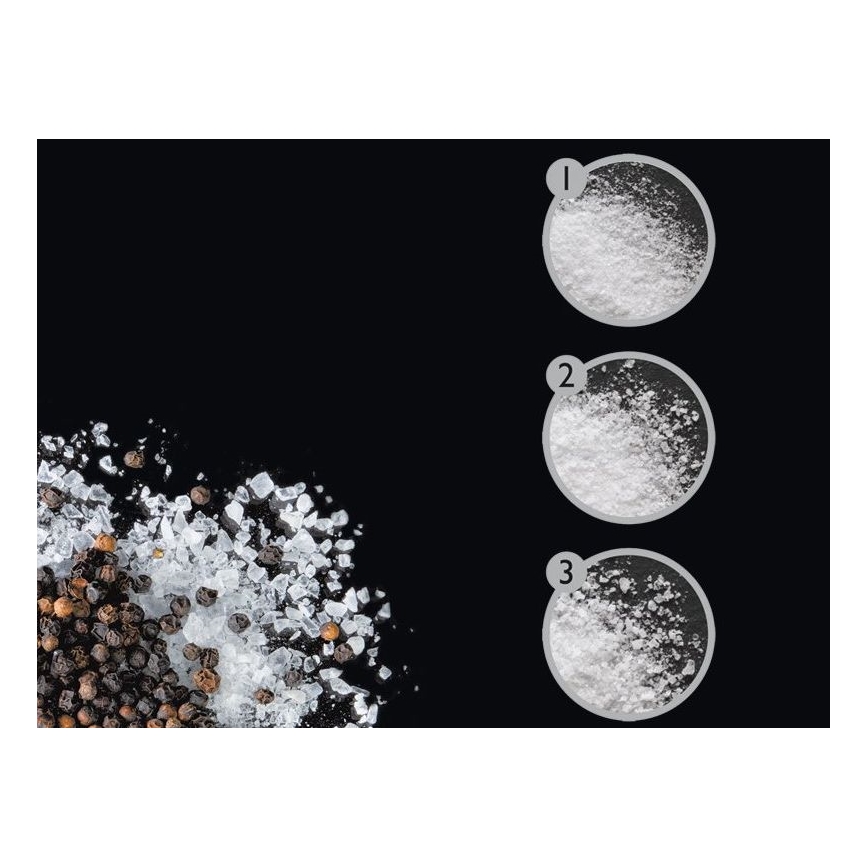 Cole&Mason - К-кт мелнички за сол и пипер DERWENT 2 бр. 19 см лъскав хром