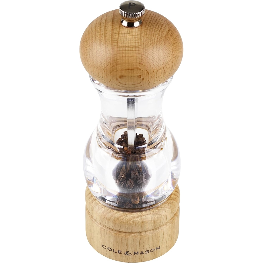 Cole&Mason - К-кт мелнички за сол и пипер BEECH 2 бр. бук 16,5 cm