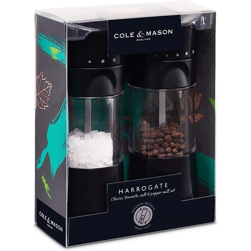 Cole&Mason - К-кт мелнички за сол и пипер HARROGATE 2 бр. 15,4 см