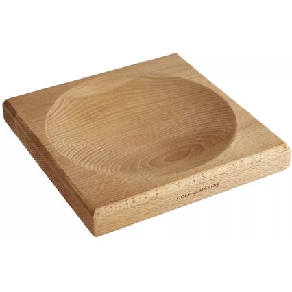 Cole&Mason - Кухненска дъска за рязане с извит нож 21,5x51,5 cm бук