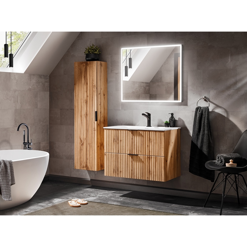 COMAD ADEL OAK 82-80-B-2S - Шкаф за баня под мивка ADEL 57x80,2 см дъб