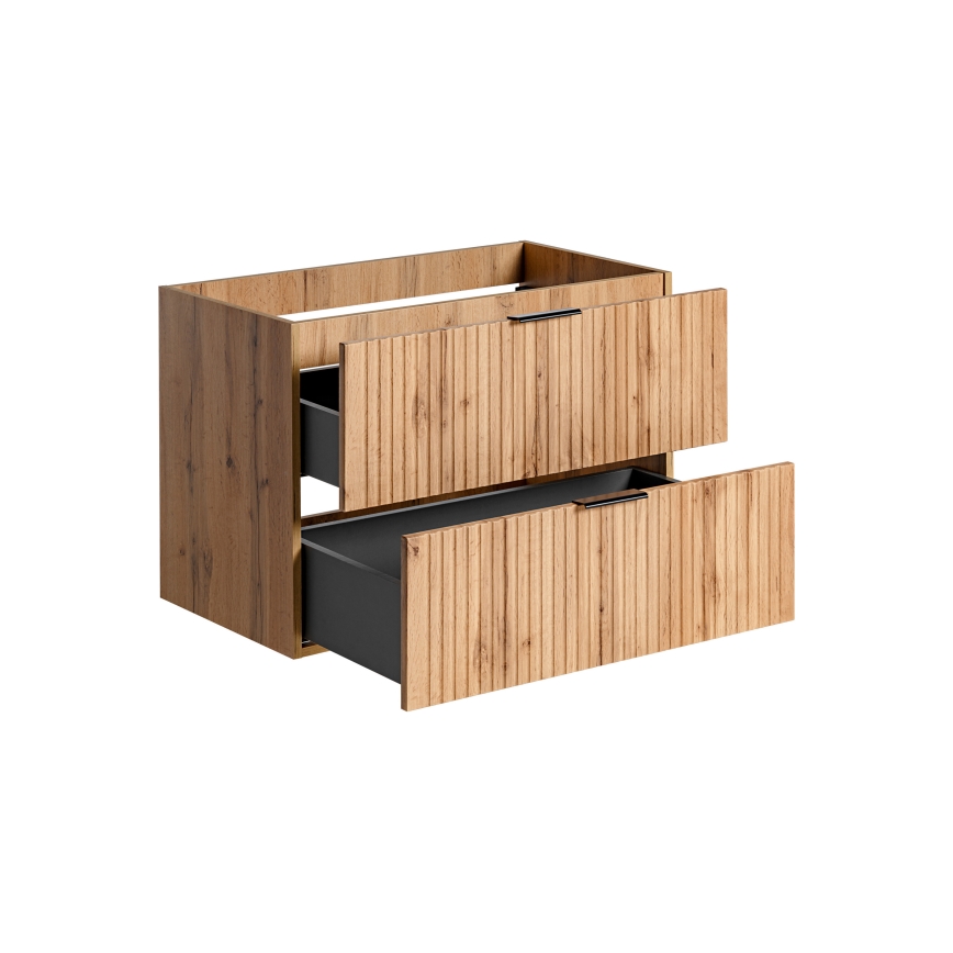 COMAD ADEL OAK 82-80-B-2S - Шкаф за баня под мивка ADEL 57x80,2 см дъб