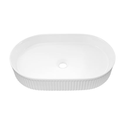 COMAD BEYOND 3 WHITE (E-6531) - Мивка за плот BEYOND 56x36 см, керамика/бял гланц