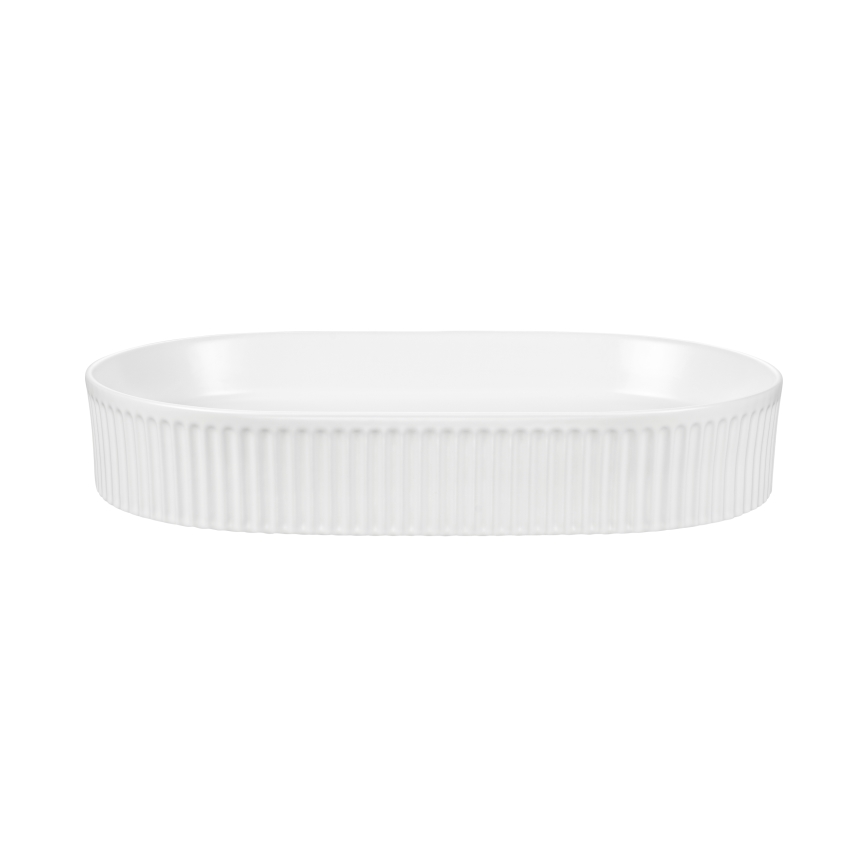COMAD BEYOND 3 WHITE (E-6531) - Мивка за плот BEYOND 56x36 см, керамика/бял гланц
