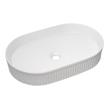 COMAD BEYOND 3 WHITE (E-6531) - Мивка за плот BEYOND 56x36 см, керамика/бял гланц