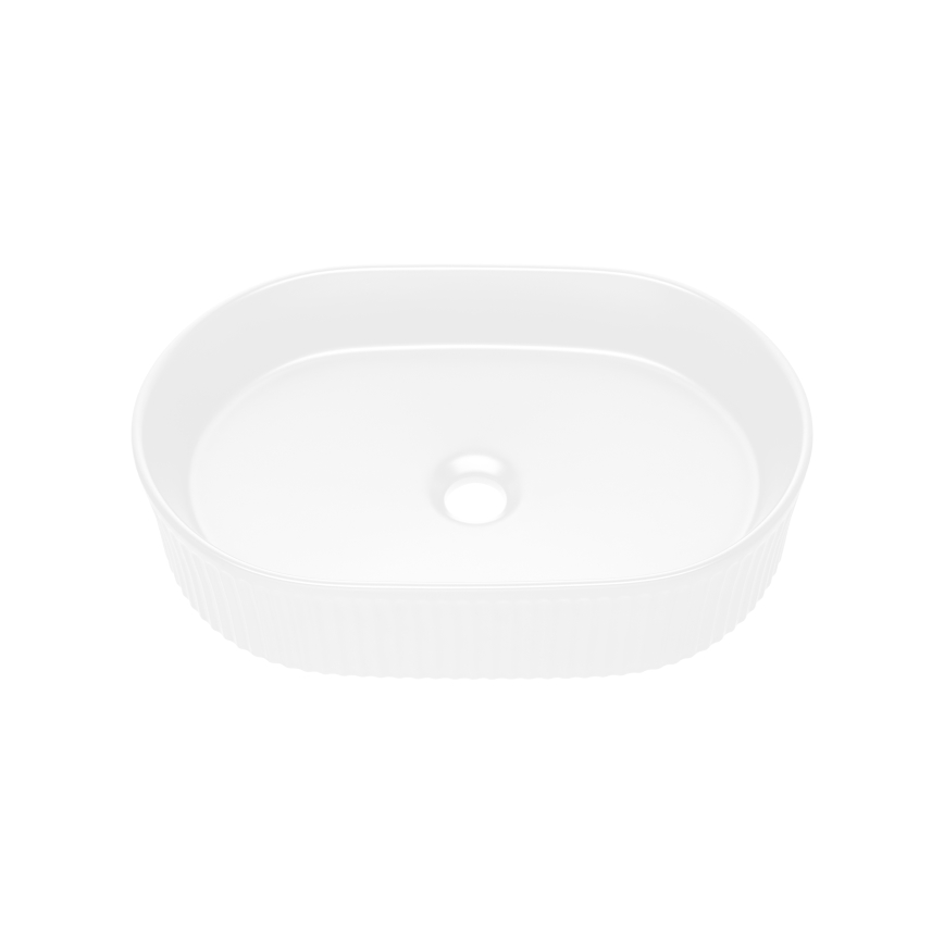 COMAD BEYOND 5 WHITE (E-6564) - Мивка за плот BEYOND 48x32,5 см керамика/матова бяла