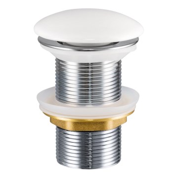 COMAD CLICK-CLACK T201-3 - Отпадъци от басейн CLICK-CLACK Ø 7 cm блестящо бял