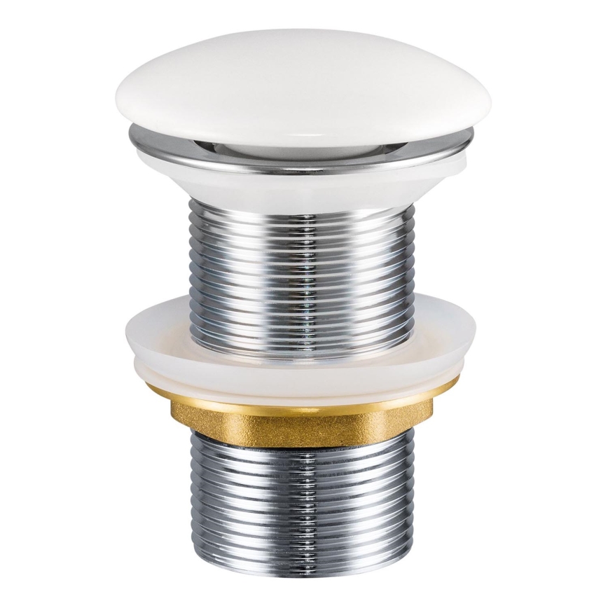 COMAD CLICK-CLACK T201-3 - Отпадъци от басейн CLICK-CLACK Ø 7 cm блестящо бял