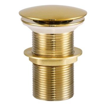 COMAD CLICK-CLACK T201G-3 - Отпадъци от басейн CLICK-CLACK Ø 7 cm лъскаво златна