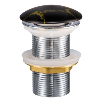 COMAD CLICK-CLACK T201M-B12-3 - Отпадъци от басейн CLICK-CLACK Ø 7 cm матов черен