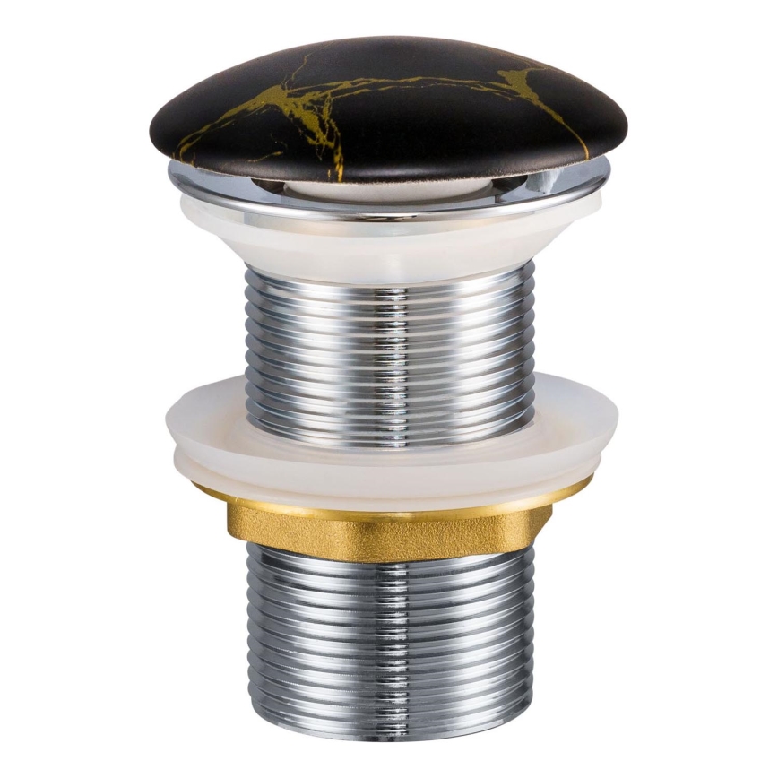 COMAD CLICK-CLACK T201M-B12-3 - Отпадъци от басейн CLICK-CLACK Ø 7 cm матов черен