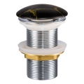 COMAD CLICK-CLACK T201M-B12-3 - Отпадъци от басейн CLICK-CLACK Ø 7 cm матов черен