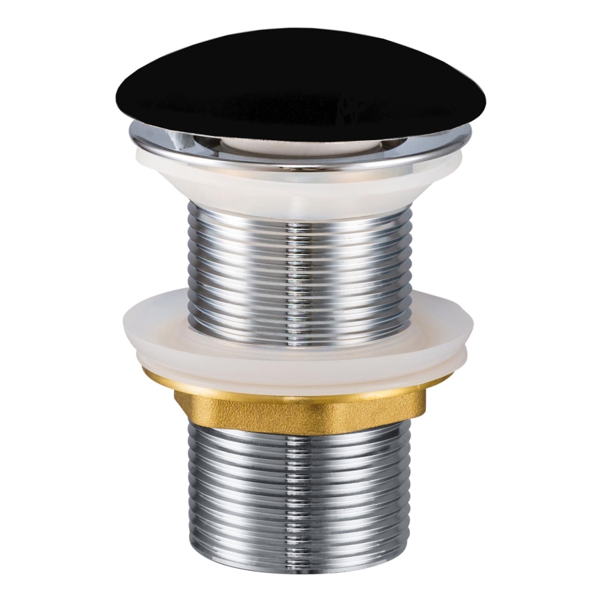 COMAD CLICK-CLACK T201M-B2-3 - Слив за умивалник CLICK-CLACK, Ø 7 см, матово черен