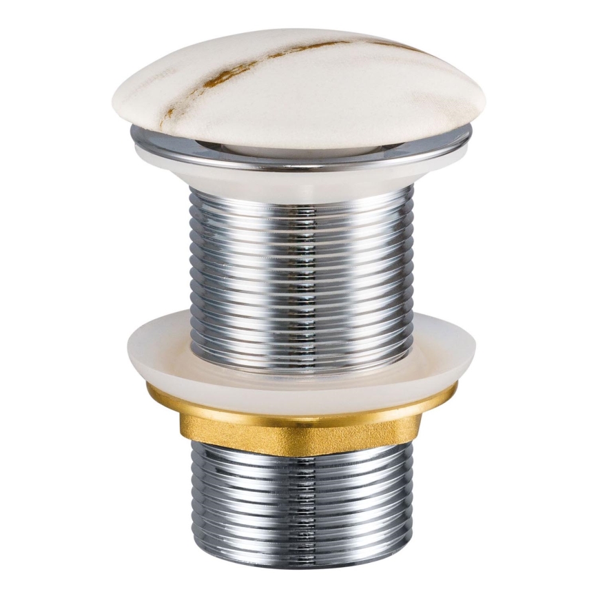 COMAD CLICK-CLACK T201M-W3-3 - Отпадъци от басейн CLICK-CLACK Ø 7 cm матово бял