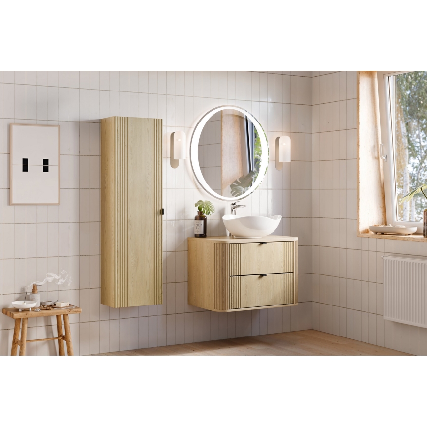 COMAD OVALIA CREMONA 82-80-46-2S - Шкаф под мивка OVALIA 52x80 см, дъб Кремона