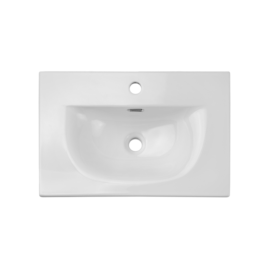 COMAD SKY 3 60CM DP ( E-8099-3-60 ) - Мивка за вграждане SKY 61x40 см керамика/матово бял