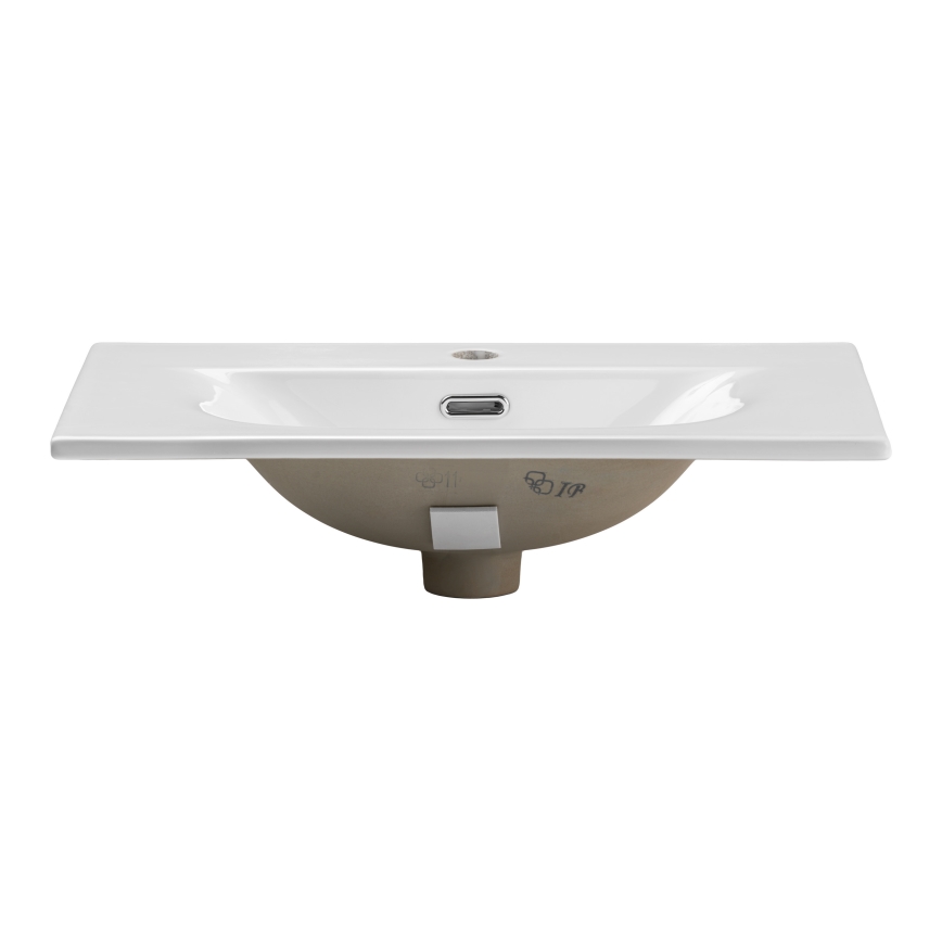 COMAD SKY 3 60CM DP ( E-8099-3-60 ) - Мивка за вграждане SKY 61x40 см керамика/матово бял
