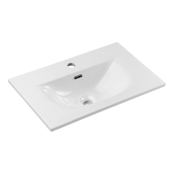 COMAD SKY 3 60CM DP ( E-8099-3-60 ) - Мивка за вграждане SKY 61x40 см керамика/матово бял