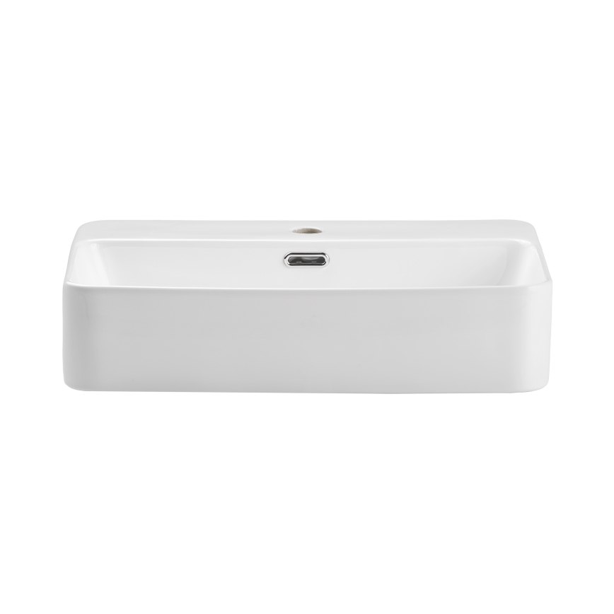 COMAD TRUST 2 WHITE (E-6282) - Мивка за плот TRUST 55x38 см керамика/бял гланц