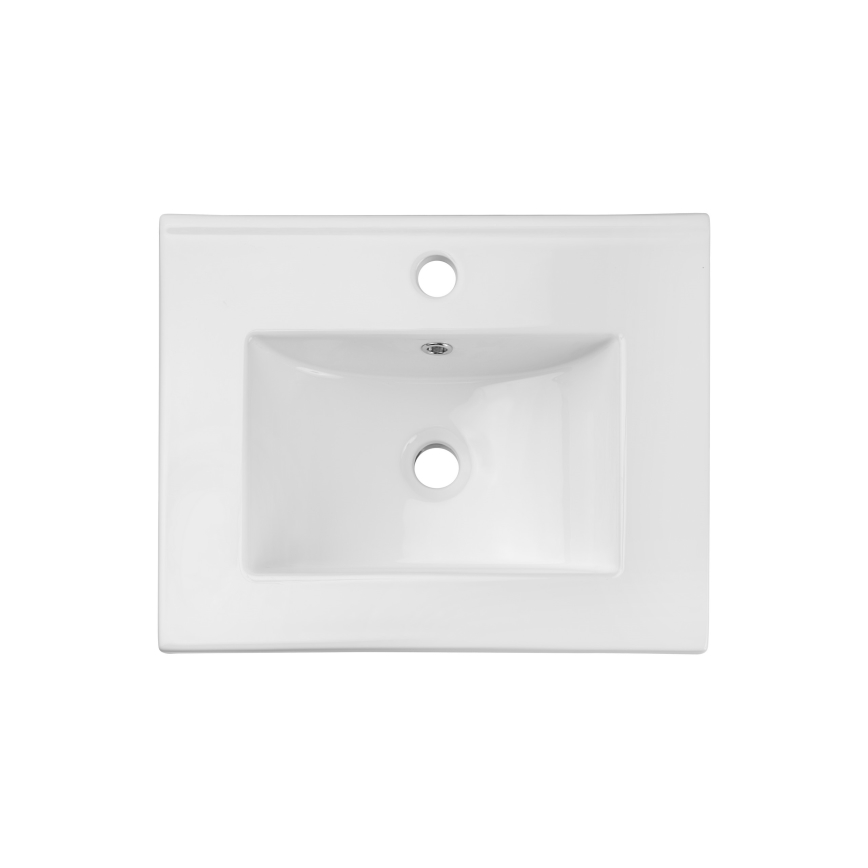 COMAD UM-2050RB DANCE 50 DP - Мивка за вграждане DANCE 52x40 см керамика/матово бял