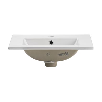 COMAD UM-2050RB DANCE 50 DP - Мивка за вграждане DANCE 52x40 см керамика/матово бял