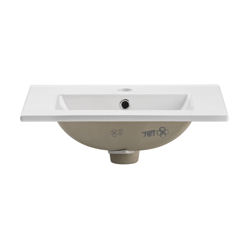 COMAD UM-2050RB DANCE 50 DP - Мивка за вграждане DANCE 52x40 см керамика/матово бял